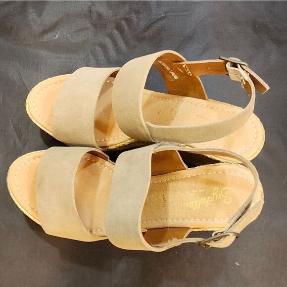 BRAND NEW SEYCHELLES ESPADRILLE DOUBLE STRAP WEDGE PLATFORM SANDAL - Picture 14 of 16